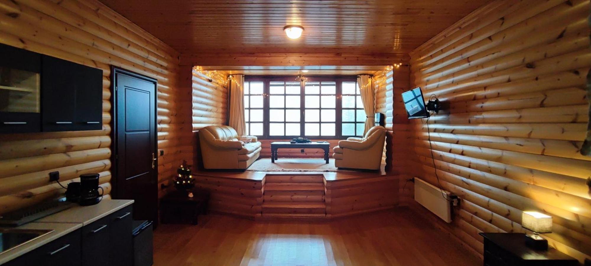 "Nest" The Wooden Suite By Ski Alure Eptalofos Bagian luar foto